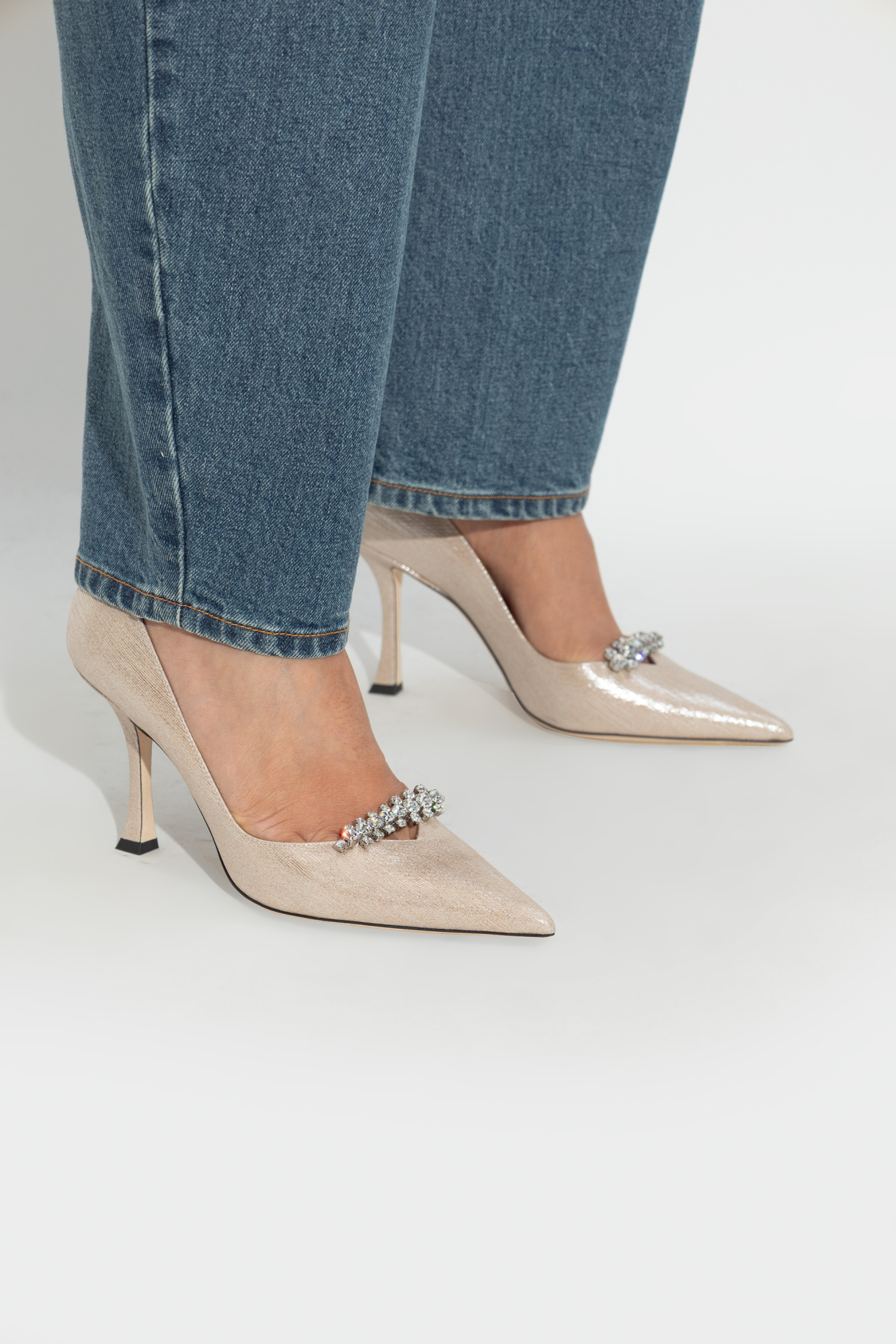 Gold Heeled shoes 